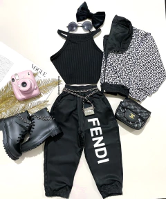 Conjunto Fendi black