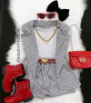 Conjunto max colete Liv