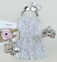Vestido paetê Sophia