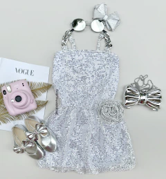 Vestido paetê Sophia