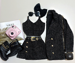 Conjunto Tweed 3 peças Lavínia