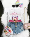 Short Jeans botões