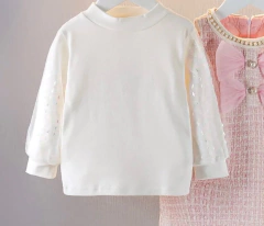 Vestido tweed com blusa Premium Bia