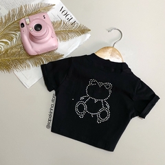 Cropped Strass Bear - comprar online