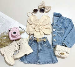 Saia jeans Mirela