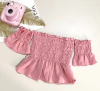 Cropped Lastex Ana