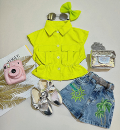 Short Jeans Bordado