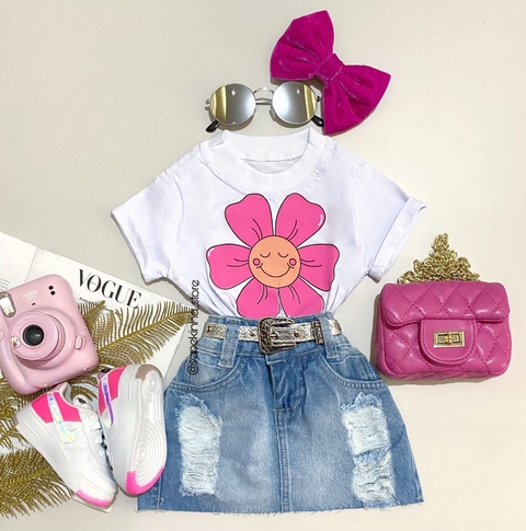Saia jeans Jady