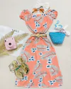Conjunto estampado Flora