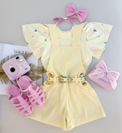 Conjunto Jardineira com Blusa Luluh - comprar online