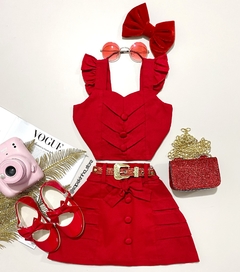 Conjunto no linho Nataly