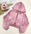 Jaqueta Bomber capuz Vivi