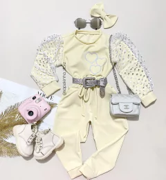 Conjunto com laço luxo