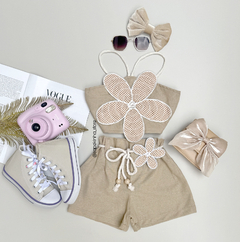 Conjunto com cinto Luna