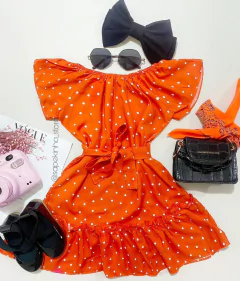 Vestido poá Renata