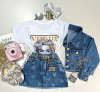 Saia Jeans Mickey