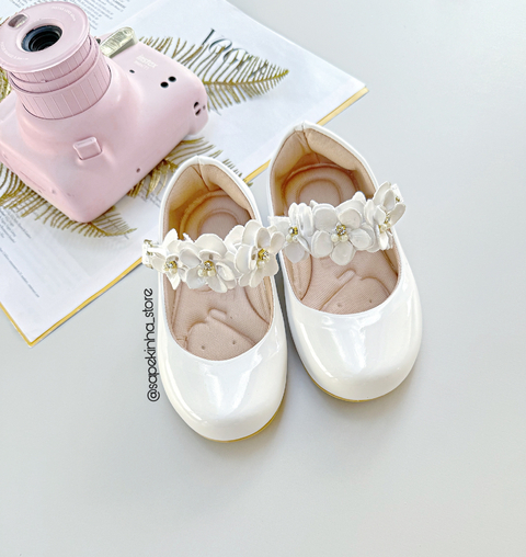 Sapatilha Larinha branca