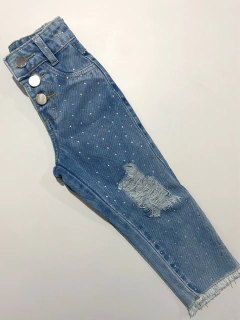 Calça jeans strass - comprar online