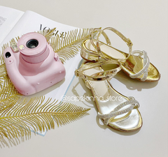 Sandália saltinho Strass - comprar online
