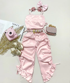Conjunto Yara rosa
