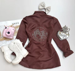 Vestido com faixa Maria Maria - comprar online