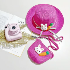 Kit chapeu com bolsa Praia - loja online