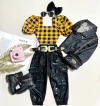 Conjunto Jogger Xadrez