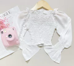 Blusa lastex Princesa