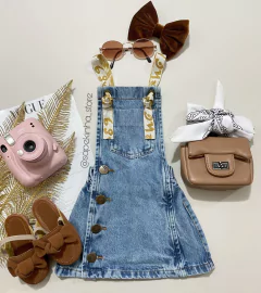 Jardineira jeans Mayla