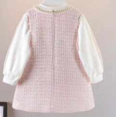 Vestido tweed com blusa Premium Bia na internet