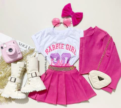 Conjunto Barbie 3 peças