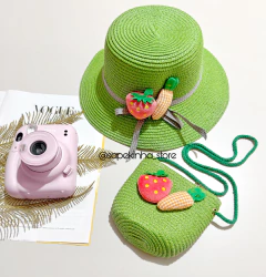 Kit chapeu com bolsa Praia - comprar online