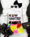 Conjunto Now United tie dye