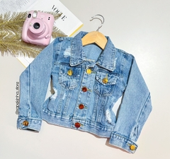 Jaqueta jeans tradicional