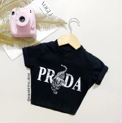 Blusa Cropped prada