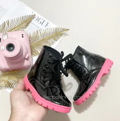 Bota tratora black pink