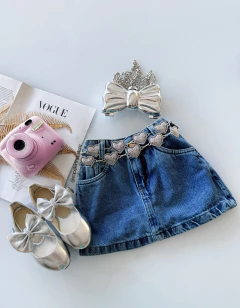 Saia jeans Isabele - comprar online