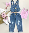 Jardineira jeans Vivi