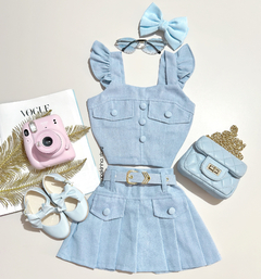 Conjunto com cinto Malu