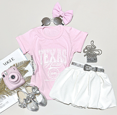 Conjunto balonê rosa Livia - comprar online