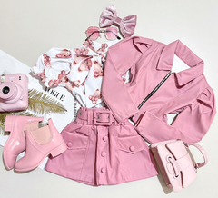Conjunto Jaqueta e short saia Mila - comprar online