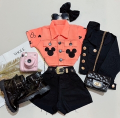 Conjunto jeans Mickey