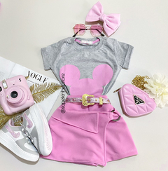 Conjunto Minnie Rosa