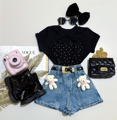 Short jeans ursinho
