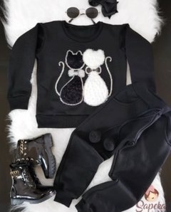 Conjunto moletom cat