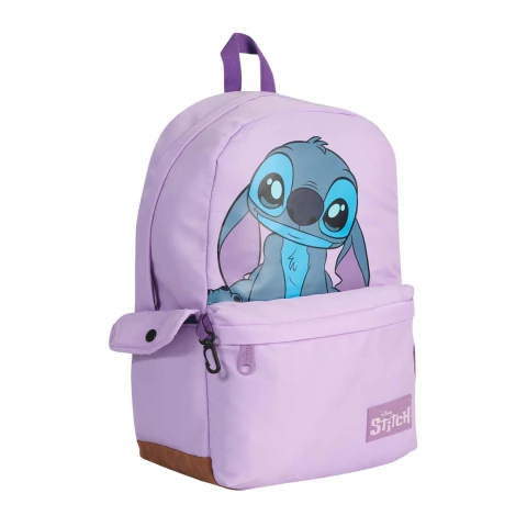 Mochila espalda Mooving 17" Stitch Lilac - comprar online