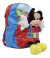 Mochila espalda jardín 12" con peluche Mickey - Art. 804 - comprar online