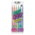 Marcador Mooving Glitter pastel x 6