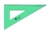 Escuadra Pizzini 25cm x 60º