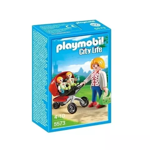 Playmobil city life Mamá con gemelos - Art. 5573